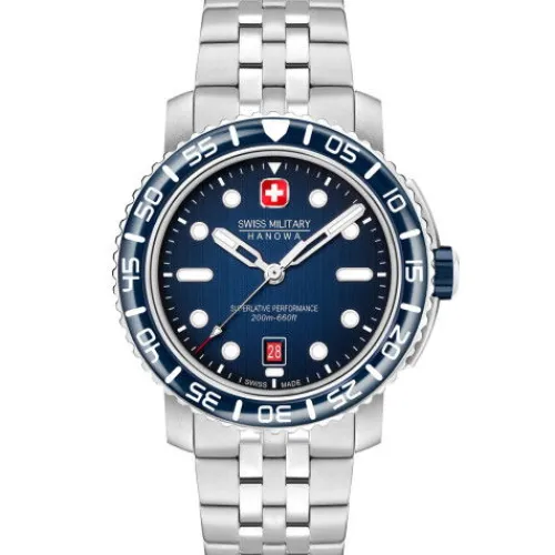 Swiss Military Hanowa Metallarmband-Black Marlin - SMWGH0001703