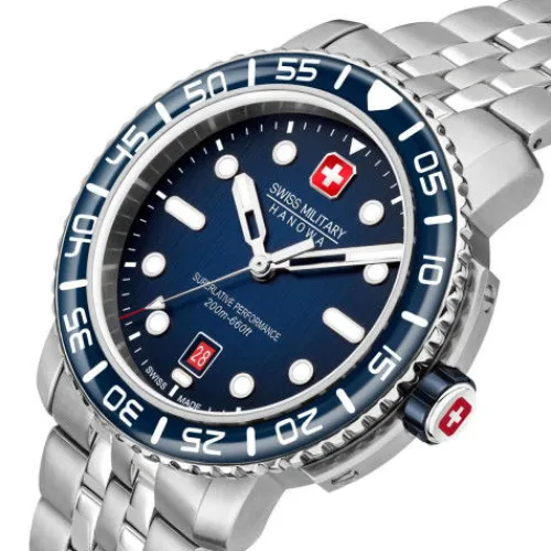 Swiss Military Hanowa Metallarmband-Black Marlin - SMWGH0001703