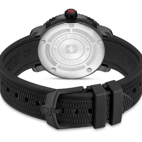 Swiss Military Hanowa Silikonarmband-Black Marlin - SMWGN0001730