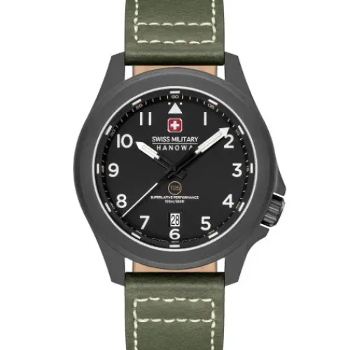 Swiss Military Hanowa Lederarmband-Fieldmaster Tritium - SMWGB0005240