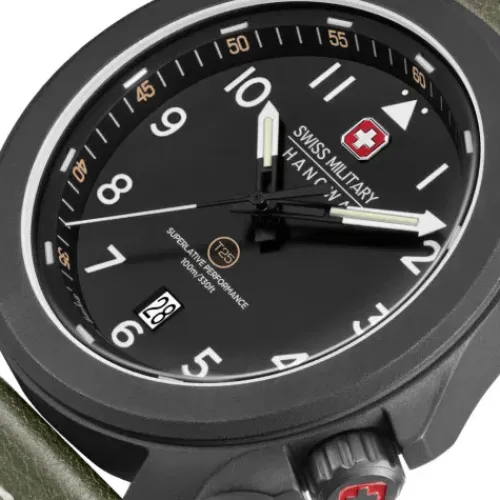 Swiss Military Hanowa Lederarmband-Fieldmaster Tritium - SMWGB0005240