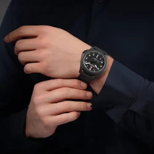 Swiss Military Hanowa Lederarmband-Fieldmaster Tritium - SMWGB0005241