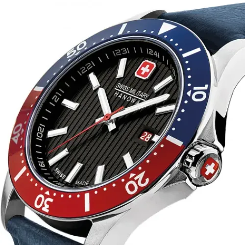 Swiss Military Hanowa Lederarmband-Flagship X - SMWGB2100608