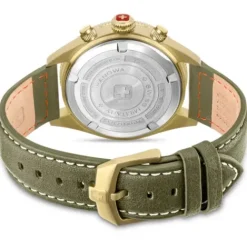 Swiss Military Hanowa Lederarmband-Greyhound Chrono - SMWGC0003850