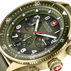 Swiss Military Hanowa Lederarmband-Greyhound Chrono - SMWGC0003850