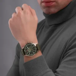 Swiss Military Hanowa Lederarmband-Greyhound Chrono - SMWGC0003850