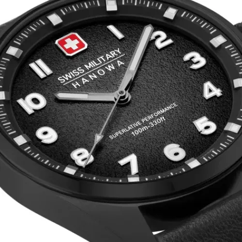 Swiss Military Hanowa Lederarmband-Greyhound - SMWGA0001530