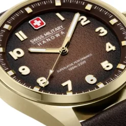 Swiss Military Hanowa Lederarmband-Greyhound - SMWGA0001551