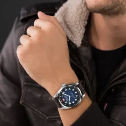 Swiss Military Hanowa Lederarmband-Greyhound - SMWGA0001502