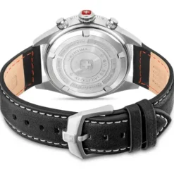 Swiss Military Hanowa Lederarmband-Greyhound Chrono - SMWGC0003801