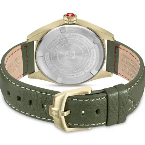 Swiss Military Hanowa Lederarmband-Greyhound - SMWGA0001550