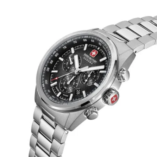 Swiss Military Hanowa Metallarmband-Navalus Pro Chrono - SMWGI0004204