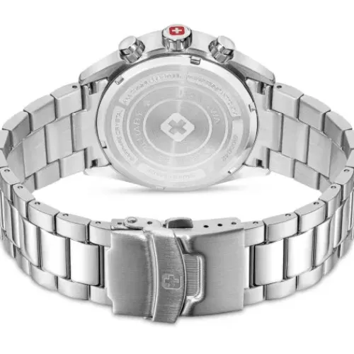 Swiss Military Hanowa Metallarmband-Navalus Pro Chrono - SMWGI0004205