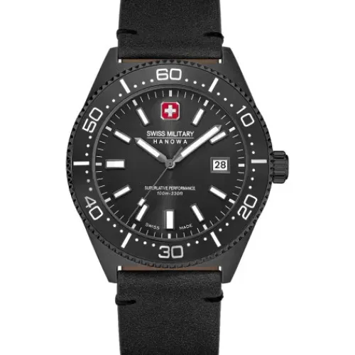 Swiss Military Hanowa Lederarmband-Nomad - SMWGB0004940-SET