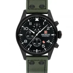 Swiss Military Hanowa Lederarmband-Thunderbolt Chrono - SMWGC0000430