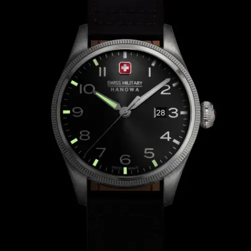 Swiss Military Hanowa Lederarmband-Thunderbolt - SMWGB0000804