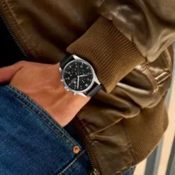 Swiss Military Hanowa Lederarmband-Thunderbolt Chrono - SMWGC0000401