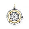 Thomas Sabo Anhänger-Anhänger Amulett Elements of Nature Schwarz-Gold - PE906-849-7