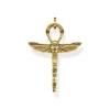Thomas Sabo Anhänger-Anhänger Ankh mit Skarabäus vergoldet - PE778-414-39