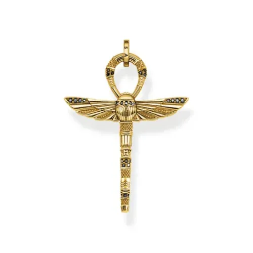Thomas Sabo Anhänger-Anhänger Ankh mit Skarabäus vergoldet - PE778-414-39