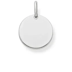 Thomas Sabo Anhänger-Anhänger Coin klein silber - LBPE0001-001-12
