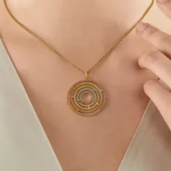 Thomas Sabo Anhänger-Anhänger Labyrinth Farbige Steine - PE921-488-7