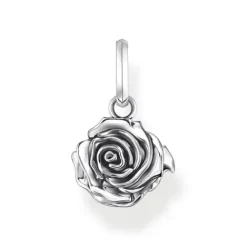 Thomas Sabo Anhänger-Anhänger Midnight Rose Silber - PE982-637-21