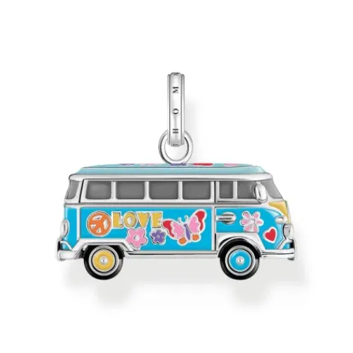 Thomas Sabo Anhänger-Anhänger Original Volkswagen Hippie Bus Silber - PE979-664-7
