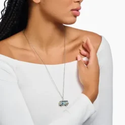 Thomas Sabo Anhänger-Anhänger Original Volkswagen Hippie Bus Silber - PE979-664-7