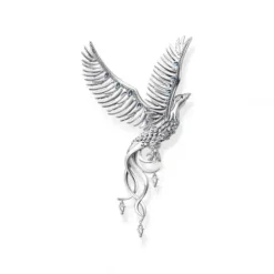 Thomas Sabo Anhänger-Anhänger Phönix mit Blauen Steinen Silber - PE937-945-7