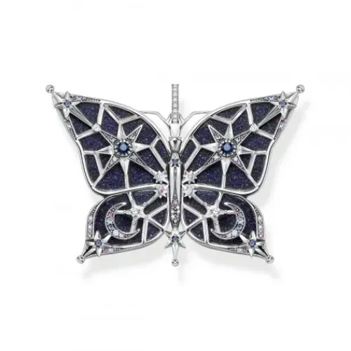 Thomas Sabo Anhänger-Anhänger Schmetterling Stern & Mond Silber - PE925-945-7
