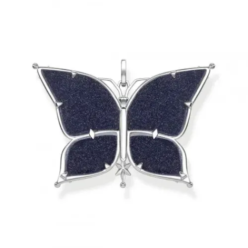 Thomas Sabo Anhänger-Anhänger Schmetterling Stern & Mond Silber - PE925-945-7