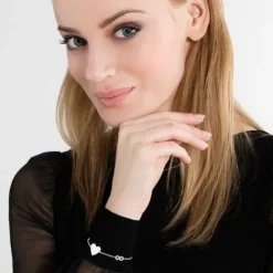 Thomas Sabo (Kette mit) Herz-Armband Herz mit Infinity - A1486-051-14-L19,5V