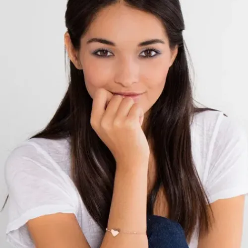 Thomas Sabo (Kette mit) Herz-Armband Herz mit Infinity - A1486-416-14-L19,5V