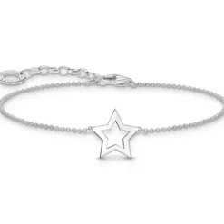 Thomas Sabo Armbänder-Armband mit Stern Anhänger Silber - A2162-001-21-L19V