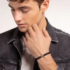 Thomas Sabo Armbänder-Armband Ornament Schwarz - A1942-704-11