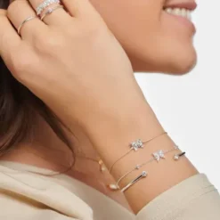 Thomas Sabo Armbänder-Armband Schmetterling weisse Steine - A2028-051-14-L19V