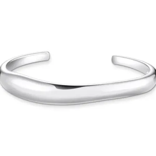 Thomas Sabo Armbänder-Armreif mit geschwungener Form Silber - AR116-001-21