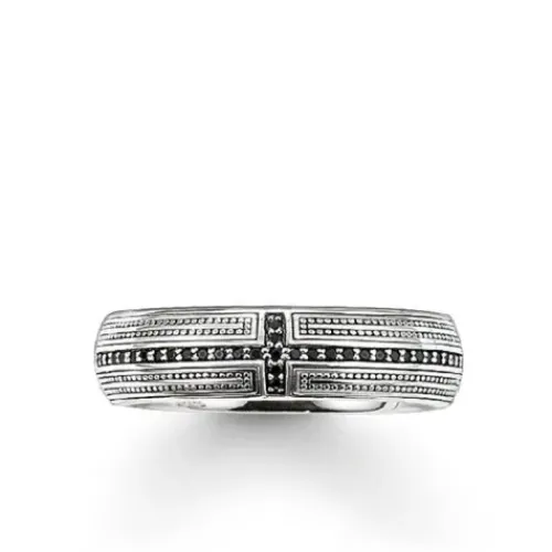 Thomas Sabo Ringe-Bandring Kreuz Pavé - TR1943-051-11