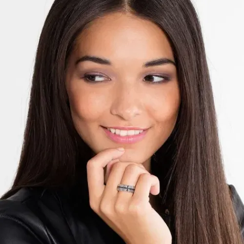 Thomas Sabo Ringe-Bandring Kreuz Pavé - TR1943-051-11