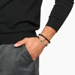 Thomas Sabo Armbänder-Bead Armband Obsidian schwarz - A2194-705-11