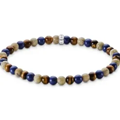 Thomas Sabo Armbänder-Bead Armband in Braun und Blautönen - A2183-531-7