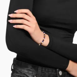 Thomas Sabo Armbänder-Bead Armband in Braun und Blautönen - A2183-531-7