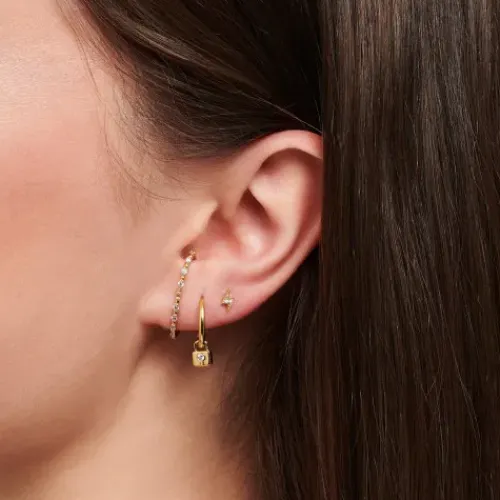 Thomas Sabo Ohrringe-Blitz Einzel Ohrstecker - H2217-414-14