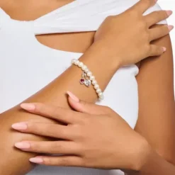Thomas Sabo Armbänder-Charm Armband Süu00dfwasserzuchtperlen - X0293-082-14