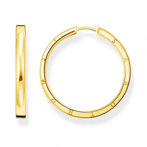 Thomas Sabo Ohrringe-Creolen Gross Gold - CR686-413-39