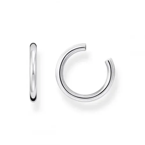 Thomas Sabo Ohrringe-Einzel Ohrklemme Klein Silber - EC0026-001-21