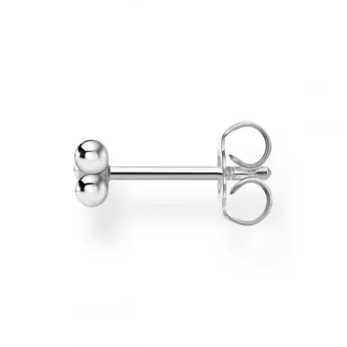 Thomas Sabo Ohrringe-Einzel Ohrstecker Kugeln Silber - H2140-001-21