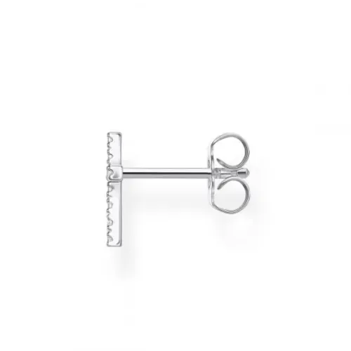 Thomas Sabo Ohrringe-Einzel Ohrstecker Kreuz - H2131-051-14