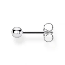 Thomas Sabo Ohrringe-Einzel Ohrstecker Weisser Stein Silber - H2130-051-14